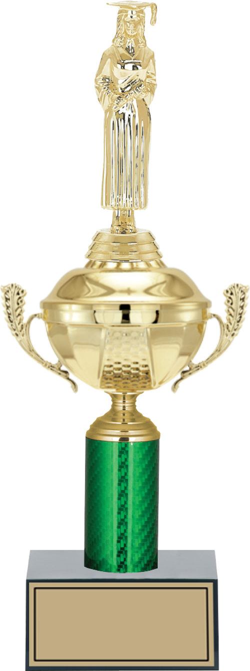 - Figürlü Kupalar - Mezuniyet Kadın Figürlü Kupalar FG-050 C - 37 cm