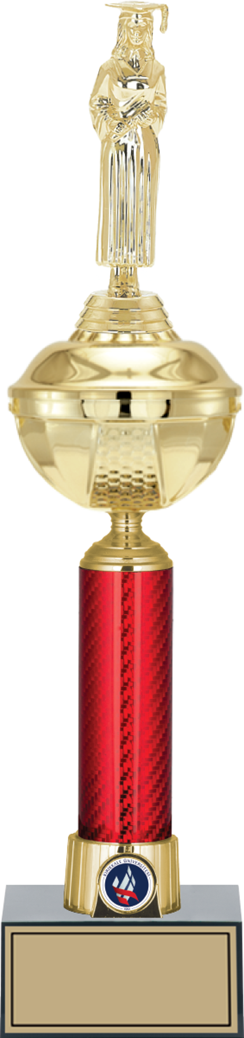 - Figürlü Kupalar - Mezuniyet Kadın Figürlü Kupalar FG-053 A - 46 cm