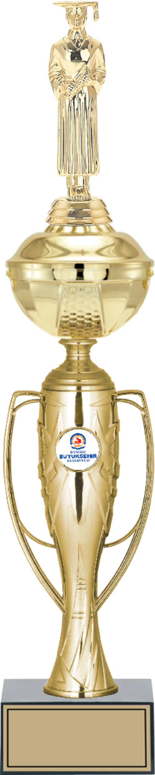 - Figürlü Kupalar - Mezuniyet Erkek Figürlü Kupalar FG-071 C - 48 cm