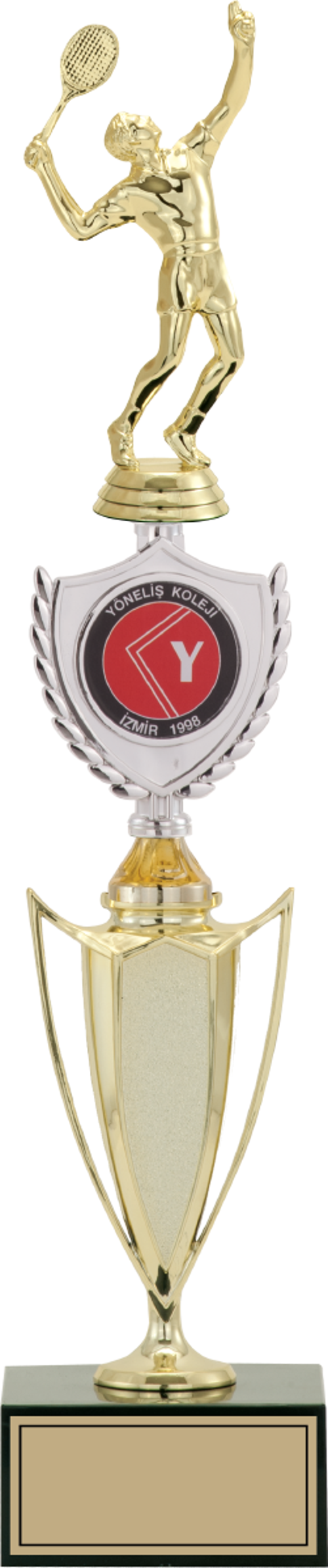 - Figürlü Kupalar - Tenis Erkek Figürlü Kupalar FG-042 B - 46 cm