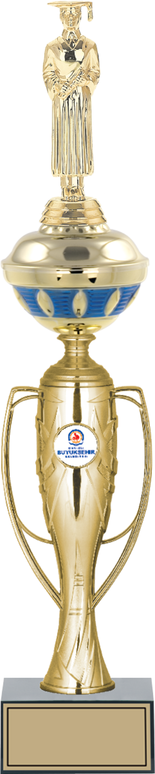 - Figürlü Kupalar - Mezuniyet Erkek Figürlü Kupalar FG-074 C - 48 cm