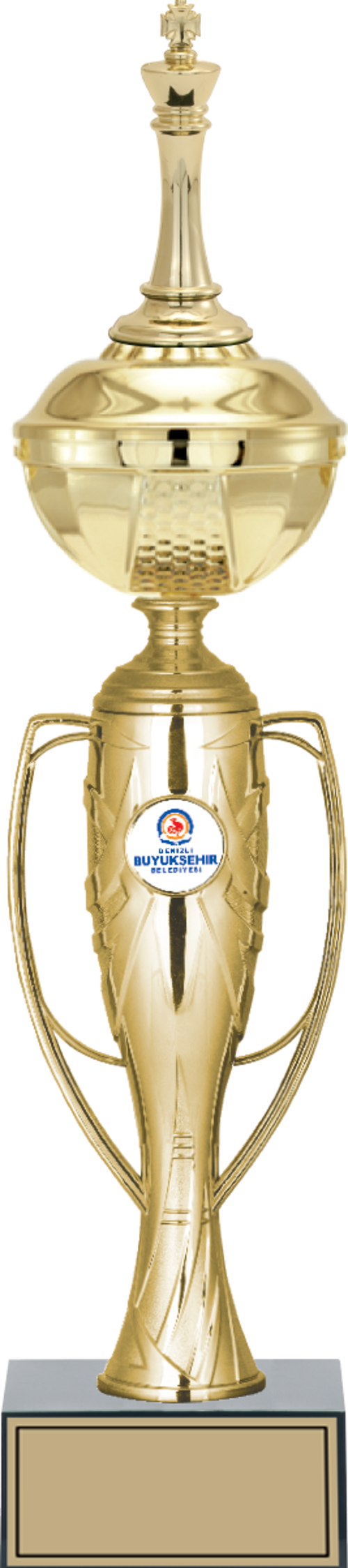 - Figürlü Kupalar - Satranç Figürlü Kupalar FG-071 C - 45 cm