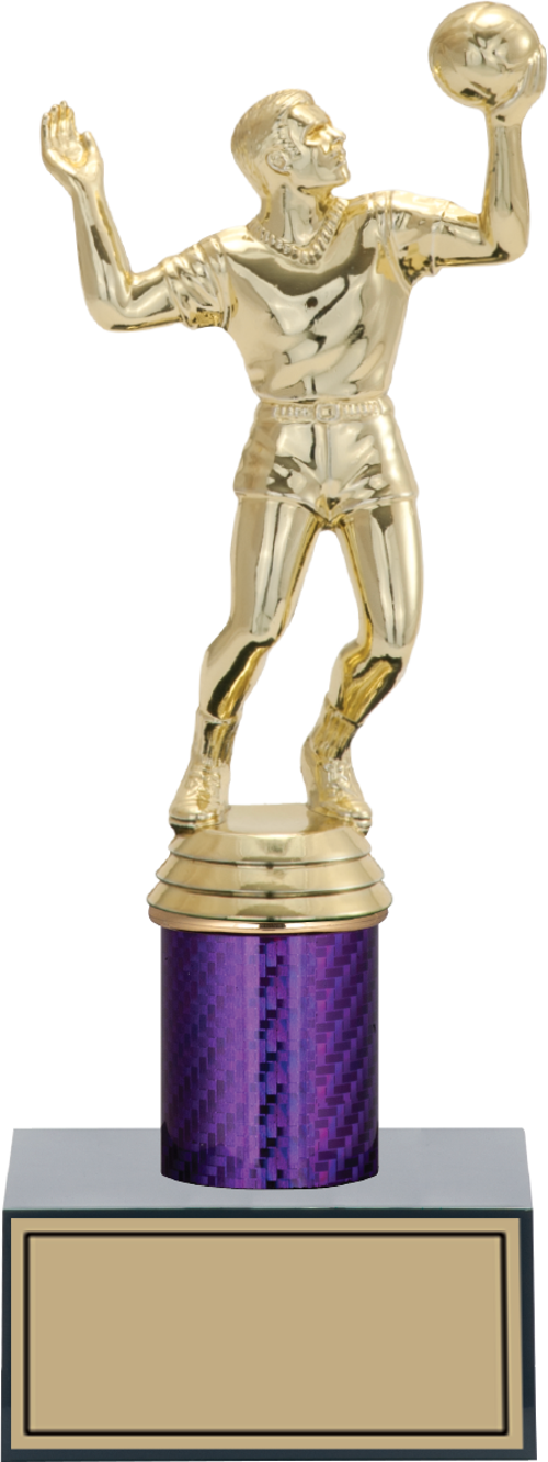 - Figürlü Kupalar - Voleybol Erkek Figürlü Kupalar FG-002 B - 23 cm