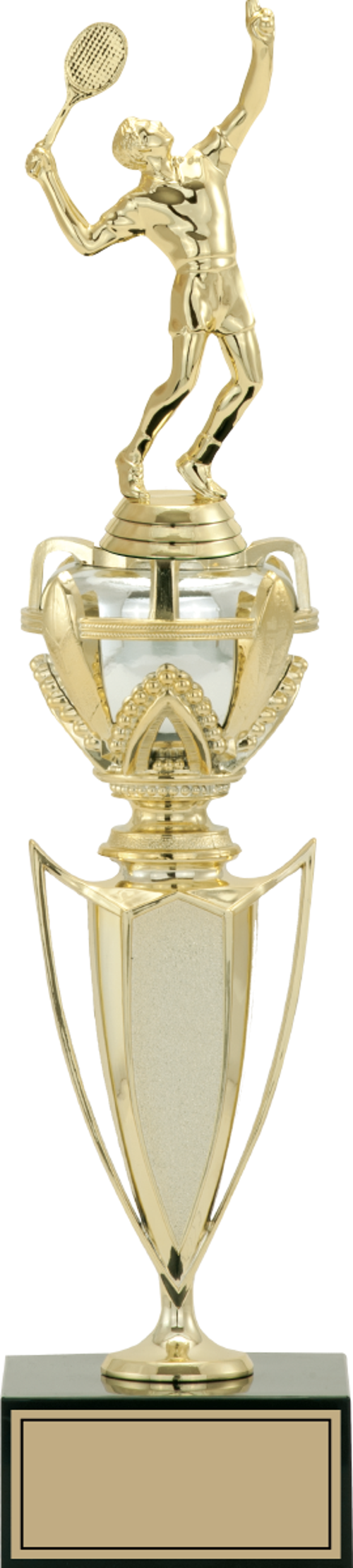 - Figürlü Kupalar - Tenis Erkek Figürlü Kupalar FG-044 B - 42 cm