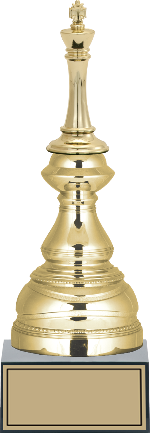- Figürlü Kupalar - Satranç Figürlü Kupalar FG-023 A - 29 cm