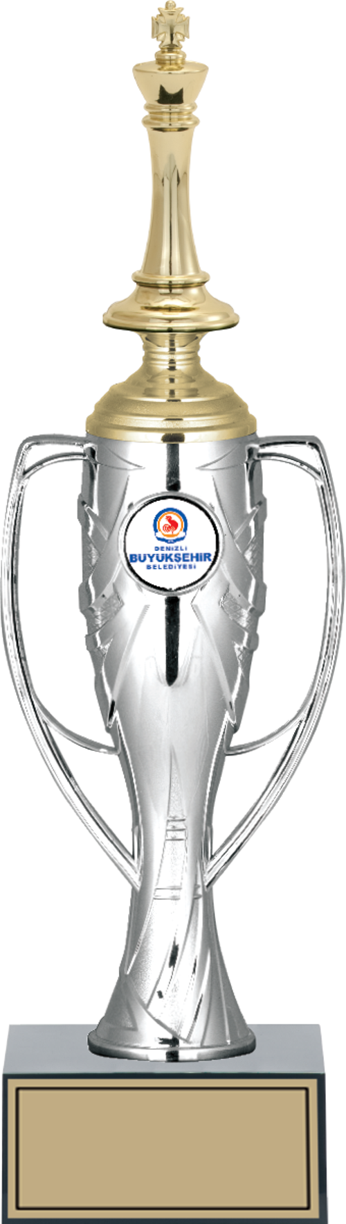 - Figürlü Kupalar - Satranç Figürlü Kupalar FG-025 B - 34 cm