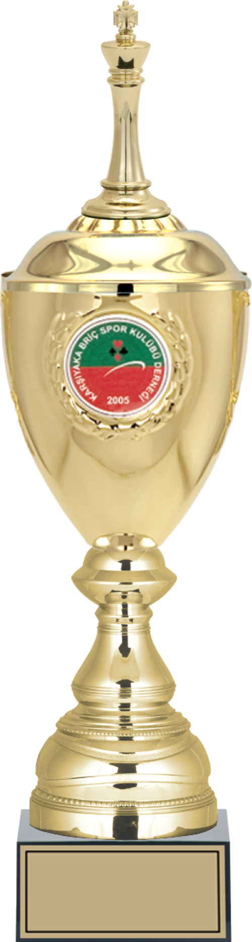- Figürlü Kupalar - Satranç Figürlü Kupalar FG-079 A - 47 cm