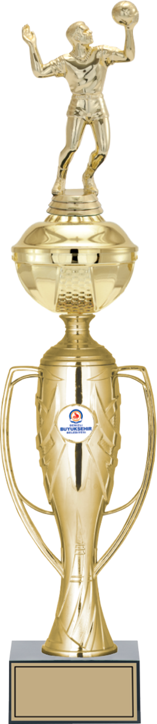 - Figürlü Kupalar - Voleybol Erkek Figürlü Kupalar FG-071 B - 51 cm