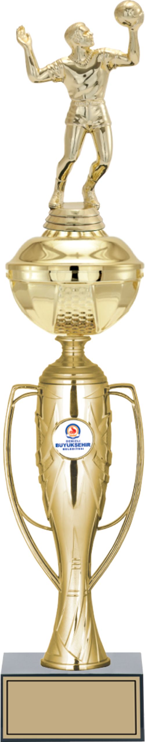 - Figürlü Kupalar - Voleybol Erkek Figürlü Kupalar FG-071 C - 49 cm