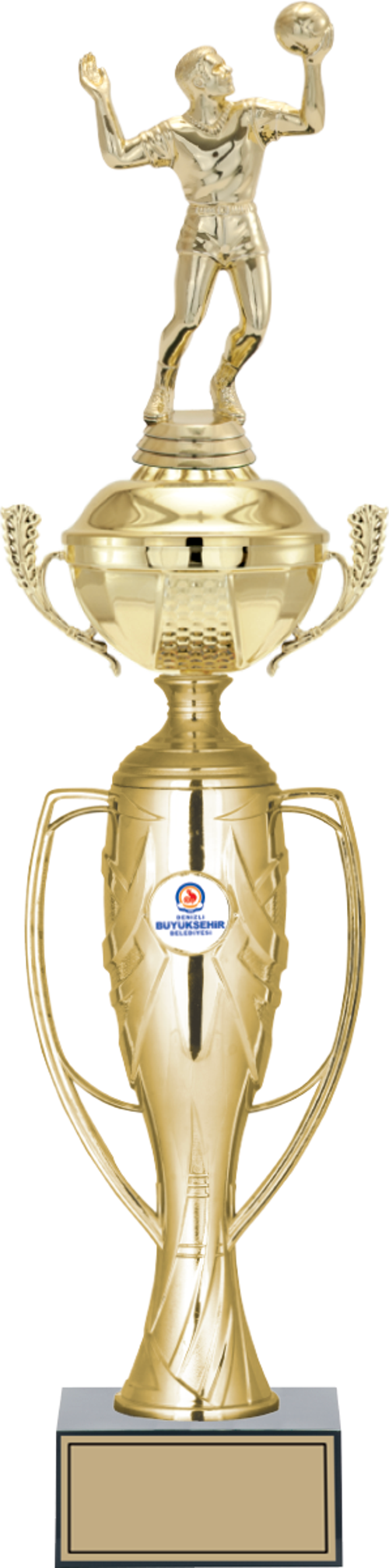 - Figürlü Kupalar - Voleybol Erkek Figürlü Kupalar FG-072 B - 51 cm