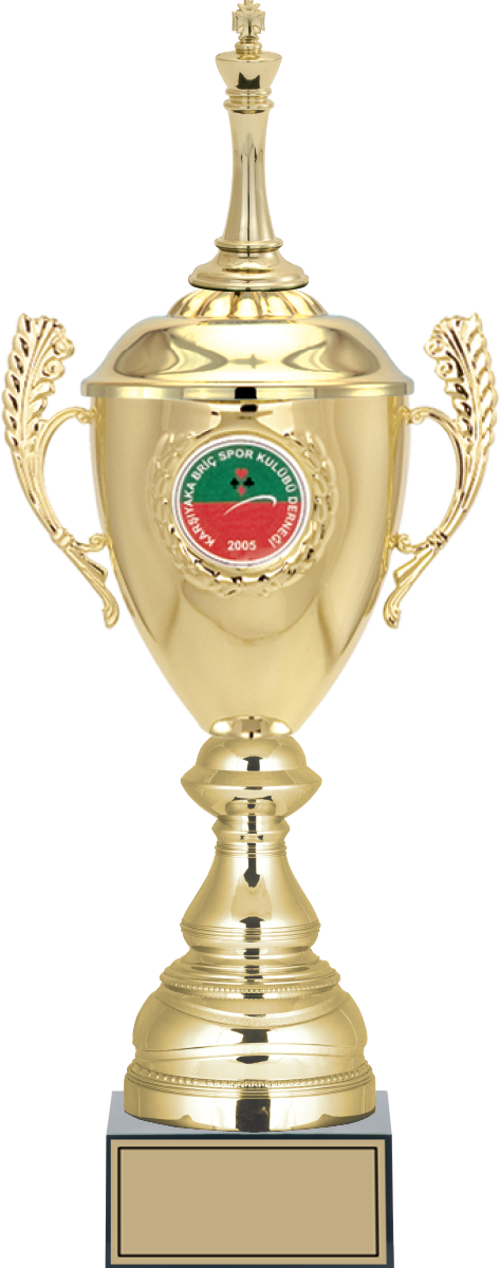 - Figürlü Kupalar - Satranç Figürlü Kupalar FG-080 A - 47 cm