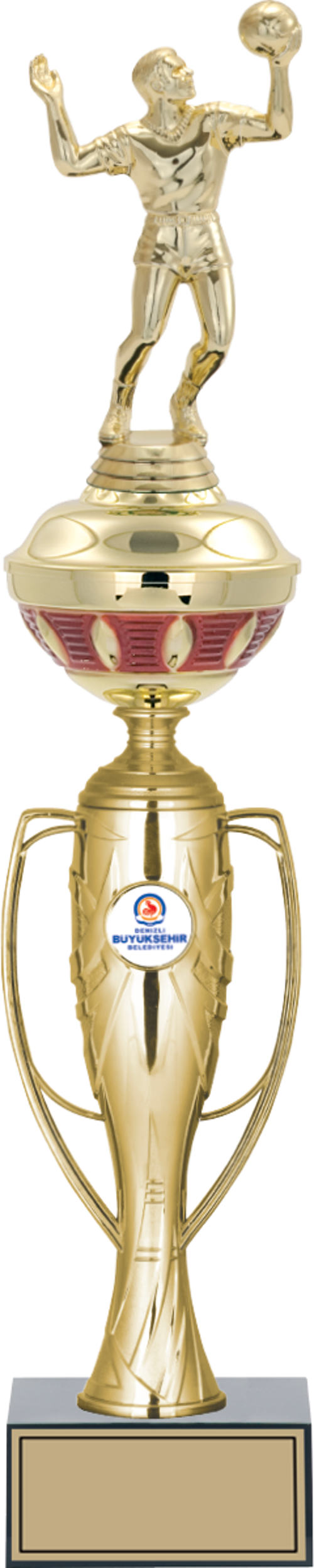 - Figürlü Kupalar - Voleybol Erkek Figürlü Kupalar FG-073 C - 49 cm