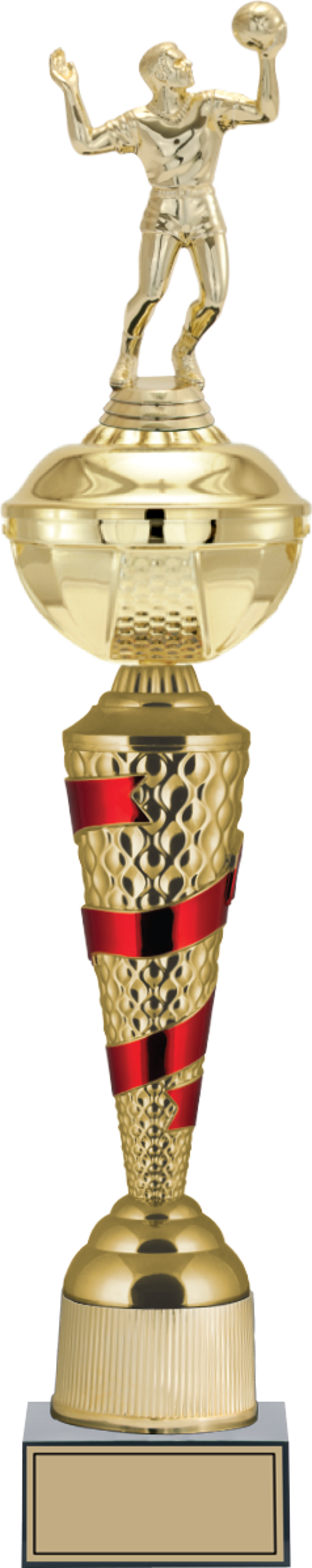 - Figürlü Kupalar - Voleybol Erkek Figürlü Kupalar FG-077 A - 58 cm