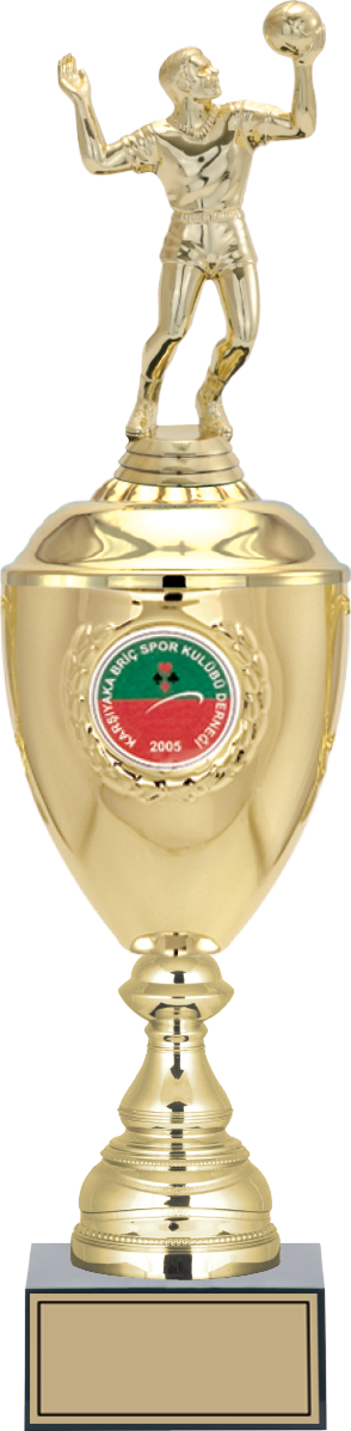- Figürlü Kupalar - Voleybol Erkek Figürlü Kupalar FG-079 C - 48 cm