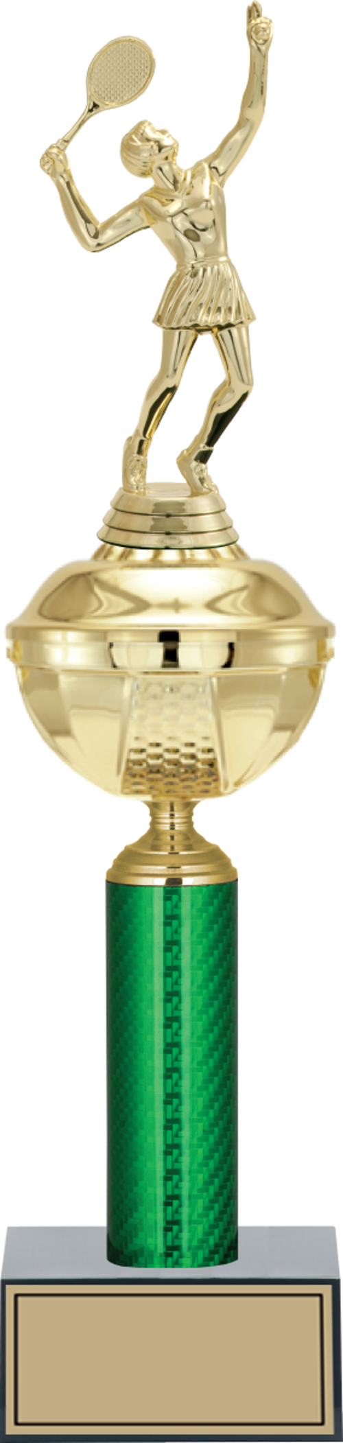 - Figürlü Kupalar - Tenis Kadın Figürlü Kupalar FG-049 A - 43 cm