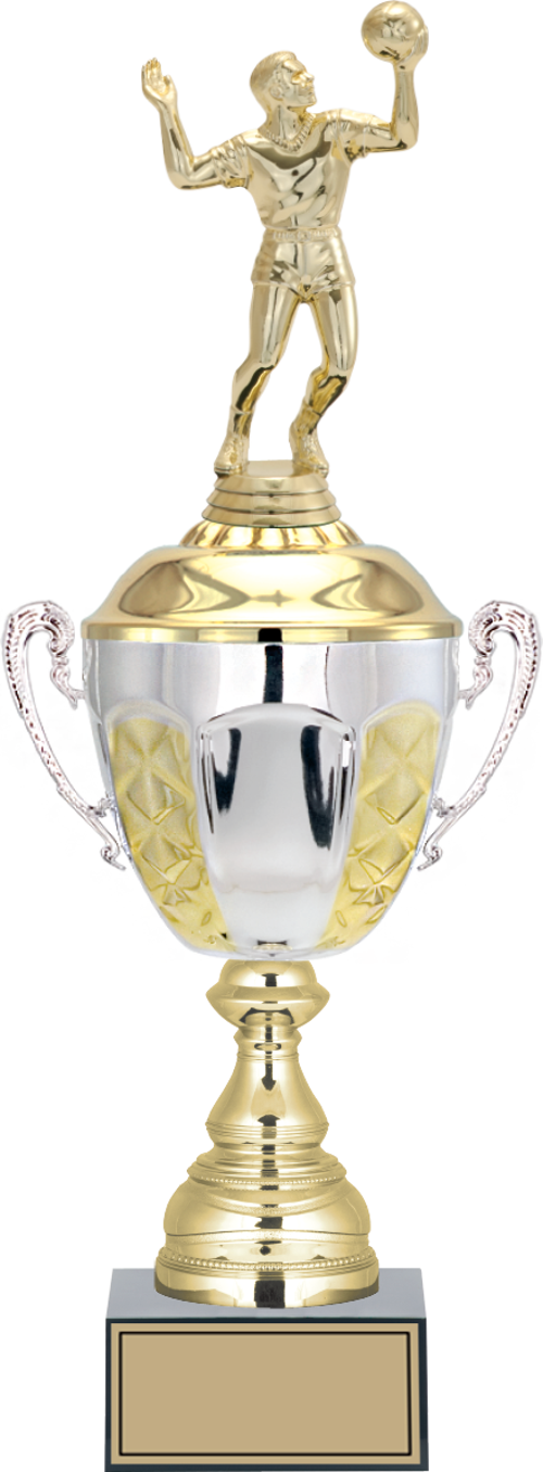 - Figürlü Kupalar - Voleybol Erkek Figürlü Kupalar FG-087 C - 45 cm