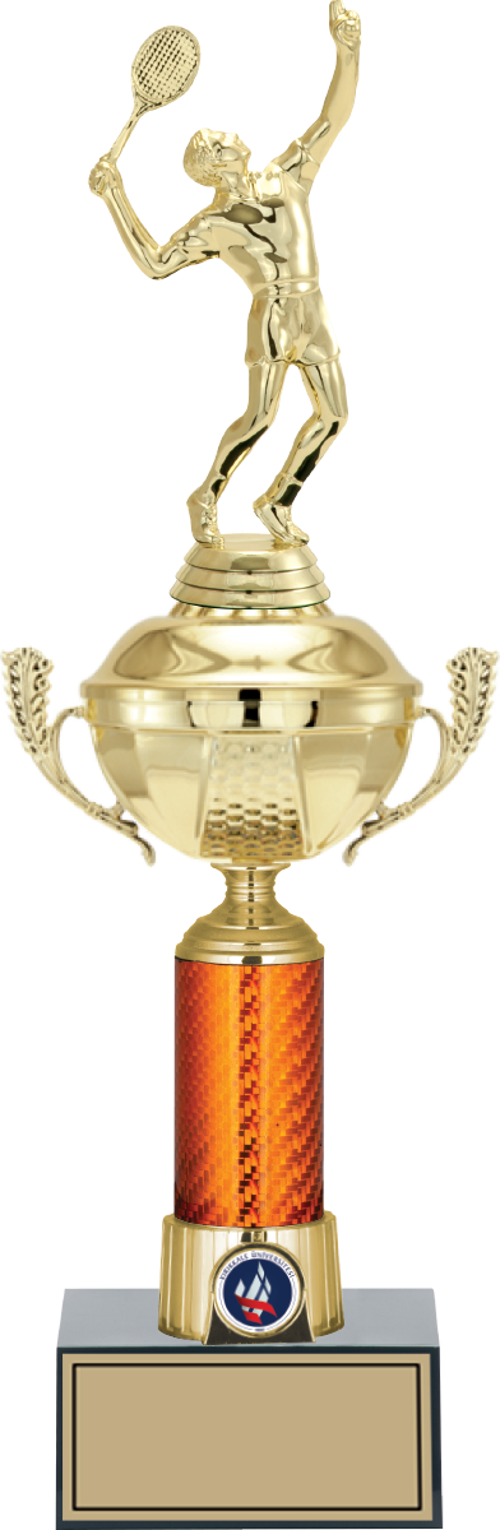 - Figürlü Kupalar - Tenis Erkek Figürlü Kupalar FG-056 C - 42 cm