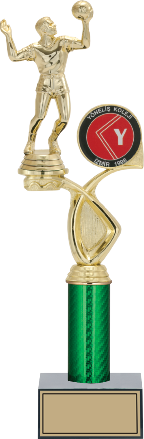 - Figürlü Kupalar - Voleybol Erkek Figürlü Kupalar FG-018 B - 38 cm