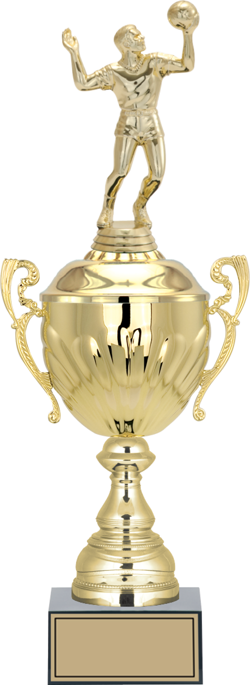 - Figürlü Kupalar - Voleybol Erkek Figürlü Kupalar FG-089 C - 44 cm
