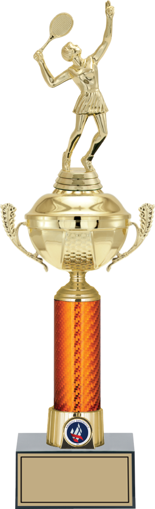 - Figürlü Kupalar - Tenis Kadın Figürlü Kupalar FG-056 B - 45 cm