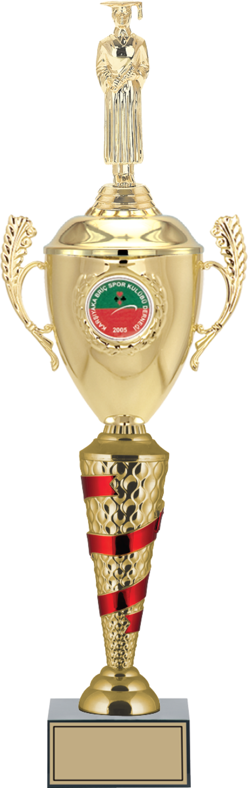 - Figürlü Kupalar - Mezuniyet Erkek Figürlü Kupalar FG-082 B - 59 cm