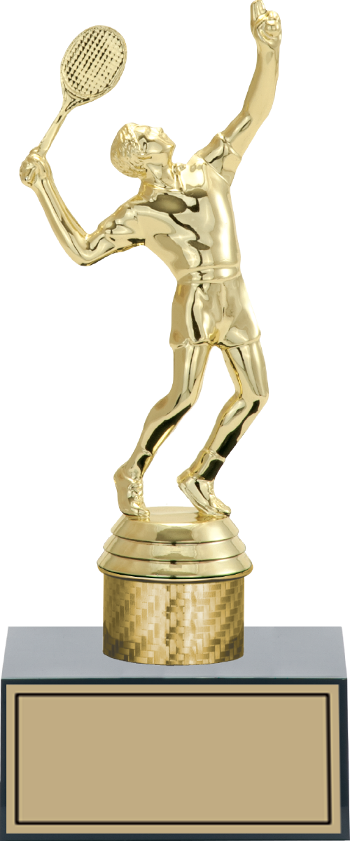 - Figürlü Kupalar - Tenis Erkek Figürlü Kupalar FG-001 B - 22 cm