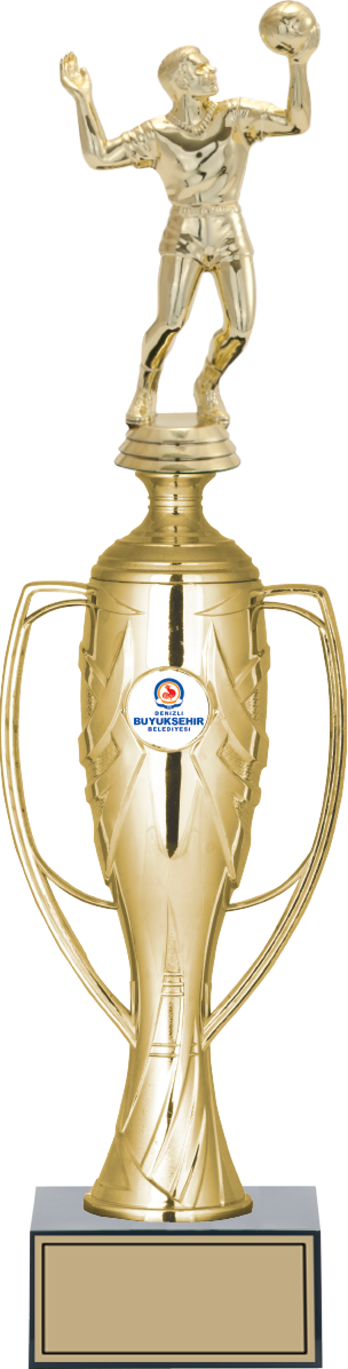 - Figürlü Kupalar - Voleybol Erkek Figürlü Kupalar FG-026 B - 42 cm