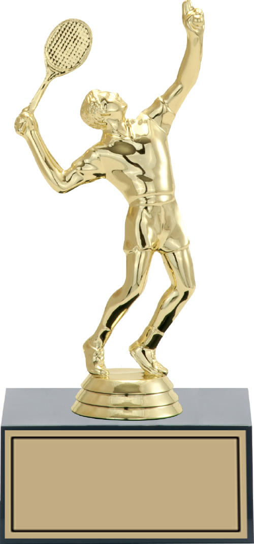 - Figürlü Kupalar - Tenis Erkek Figürlü Kupalar FG-001 C - 19 cm
