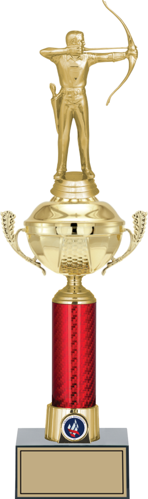 - Figürlü Kupalar - Okçu Figürlü Kupalar FG-054 B - 44 cm