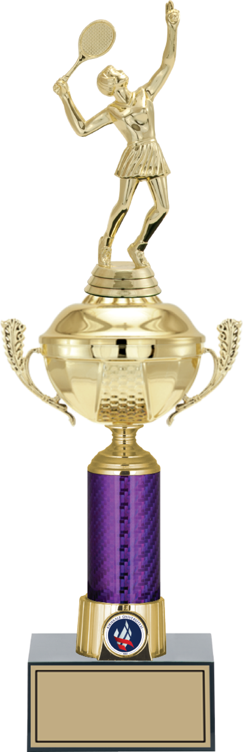 - Figürlü Kupalar - Tenis Kadın Figürlü Kupalar FG-060 C - 42 cm