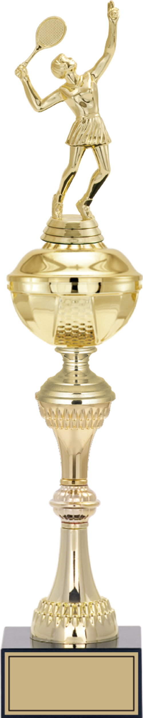 - Figürlü Kupalar - Tenis Kadın Figürlü Kupalar FG-061 B - 48 cm