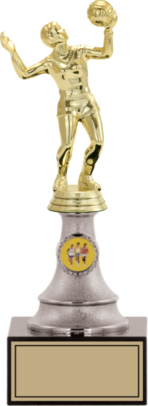 - Figürlü Kupalar - Voleybol Kadın Figürlü Kupalar FG-010 B - 27 cm