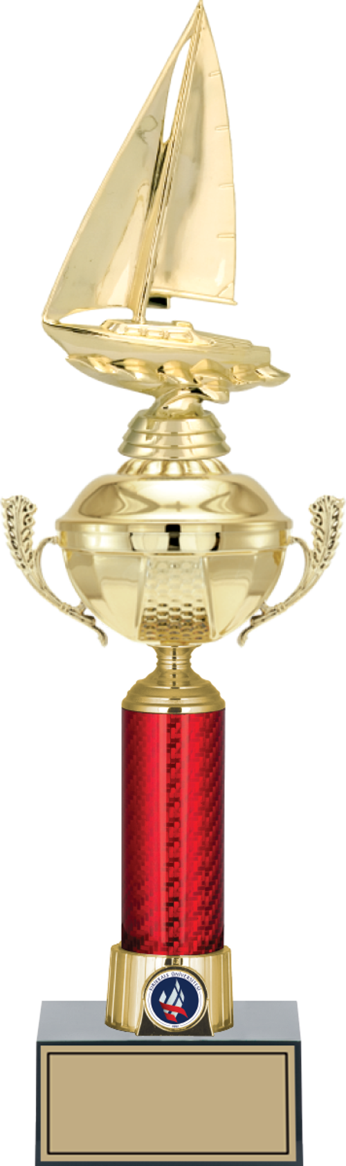 - Figürlü Kupalar - Yelken Figürlü Kupalar FG-054 B - 46 cm