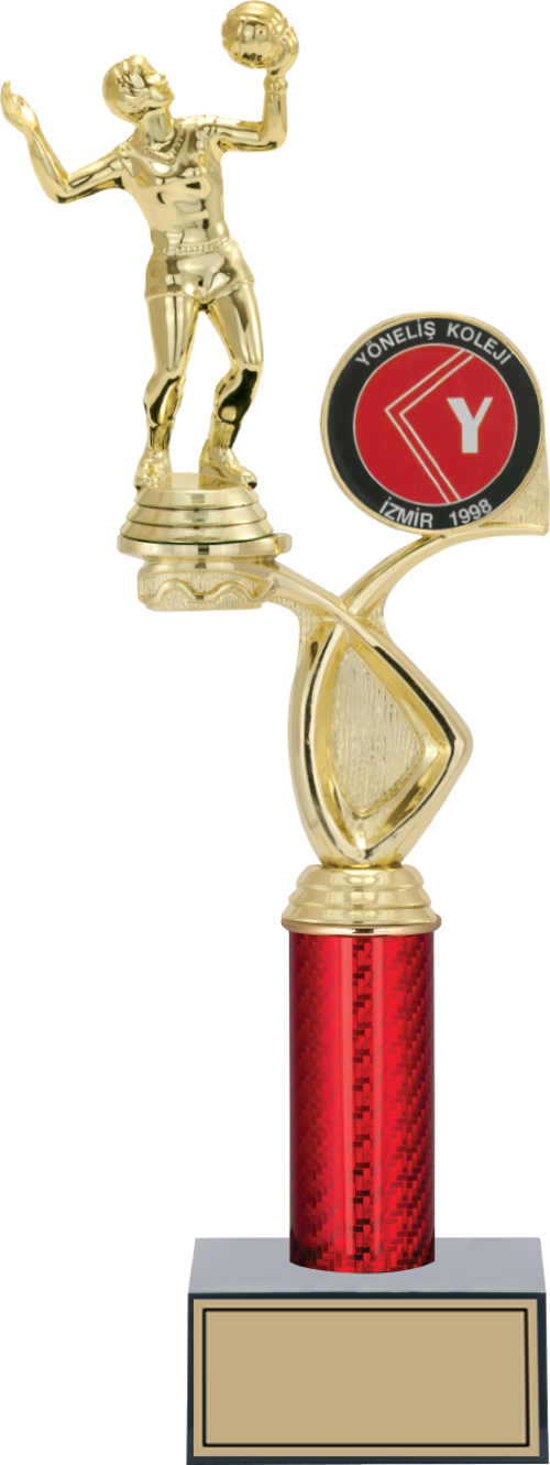 - Figürlü Kupalar - Voleybol Kadın Figürlü Kupalar FG-016 B - 38 cm