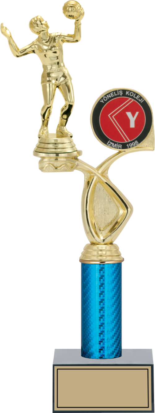 - Figürlü Kupalar - Voleybol Kadın Figürlü Kupalar FG-017 B - 38 cm