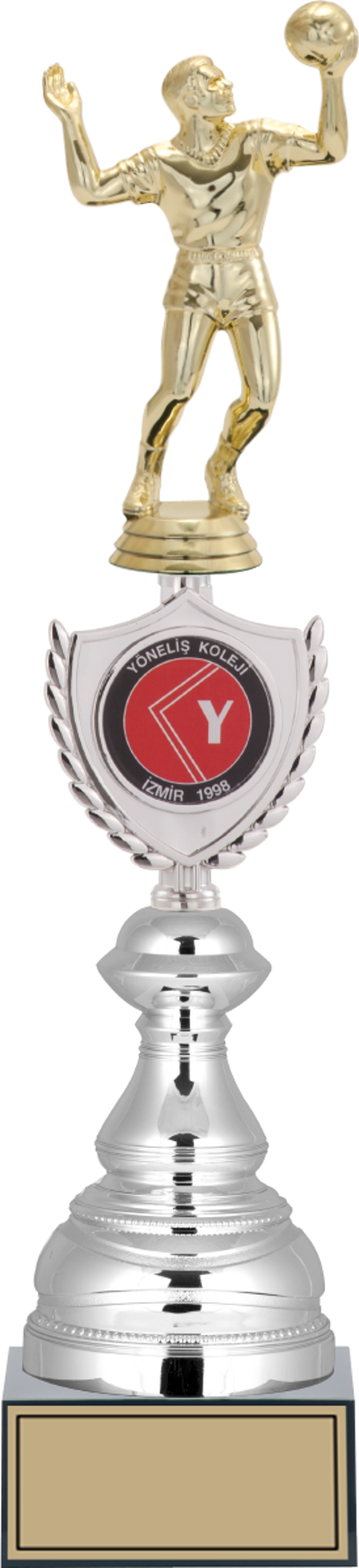 - Figürlü Kupalar - Voleybol Erkek Figürlü Kupalar FG-035 A - 43 cm