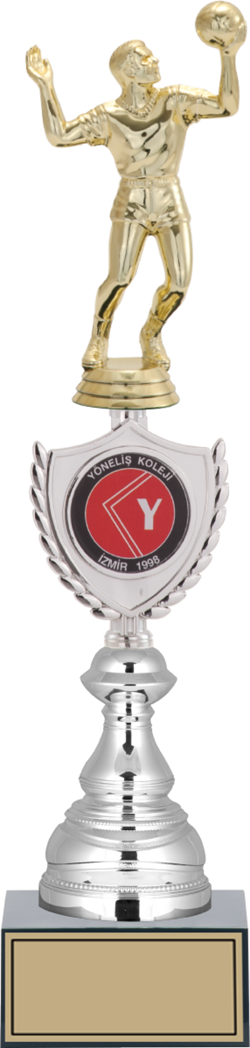 - Figürlü Kupalar - Voleybol Erkek Figürlü Kupalar FG-035 C - 40 cm