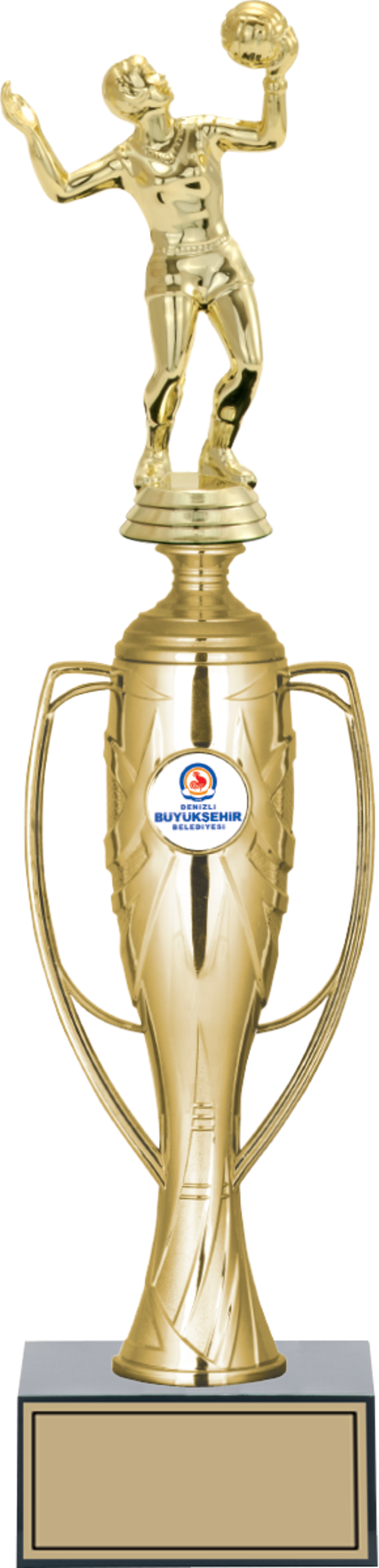 - Figürlü Kupalar - Voleybol Kadın Figürlü Kupalar FG-025 A - 38 cm