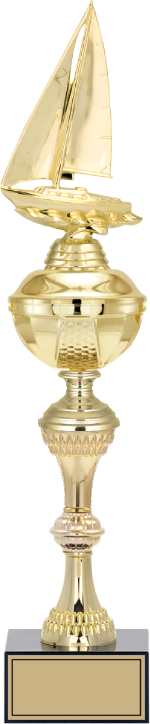- Figürlü Kupalar - Yelken Figürlü Kupalar FG-061 C - 48 cm