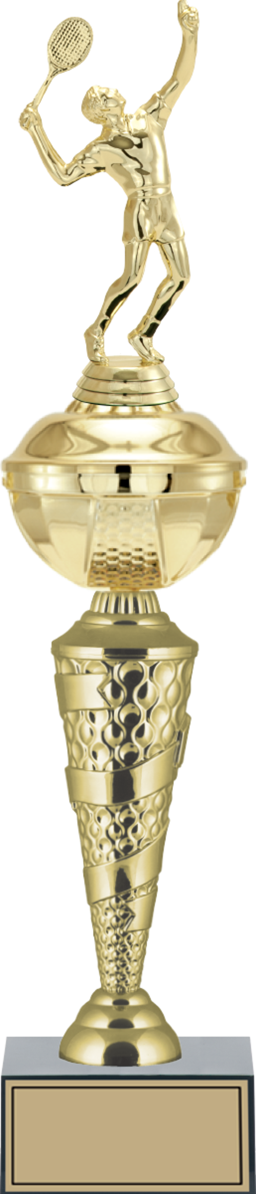 - Figürlü Kupalar - Tenis Erkek Figürlü Kupalar FG-075 C - 48 cm