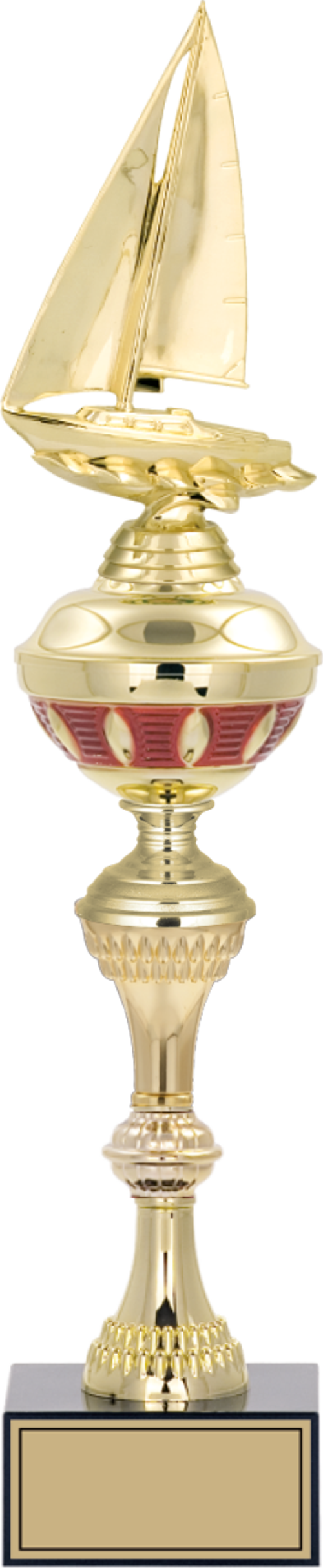 - Figürlü Kupalar - Yelken Figürlü Kupalar FG-064 C - 48 cm
