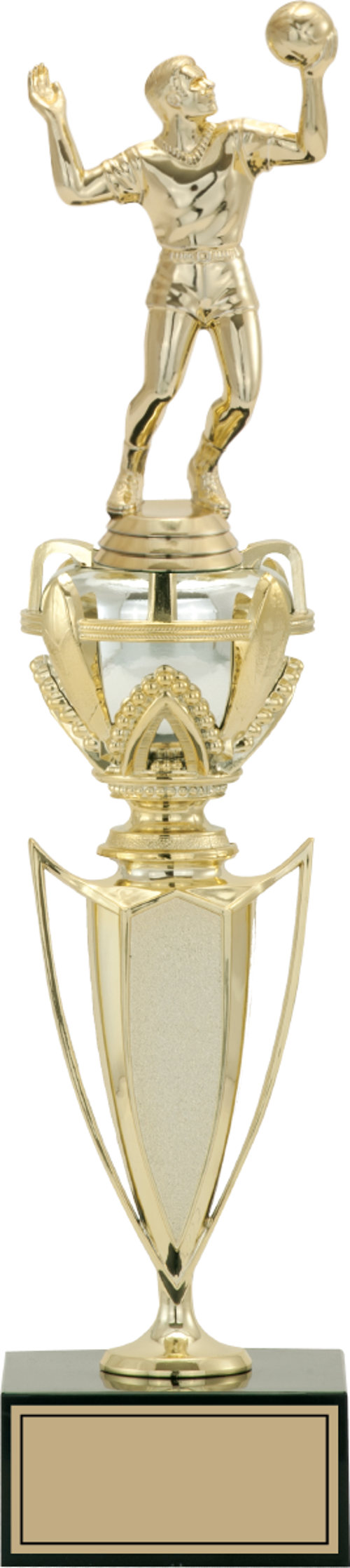 - Figürlü Kupalar - Voleybol Erkek Figürlü Kupalar FG-044 B - 42 cm