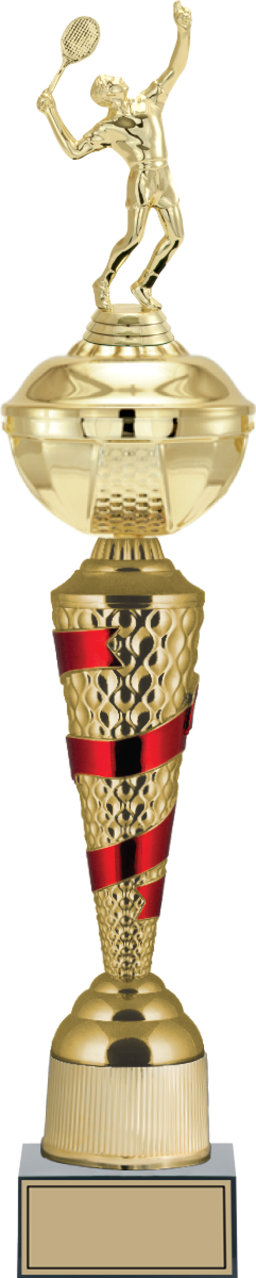 - Figürlü Kupalar - Tenis Erkek Figürlü Kupalar FG-077 A - 59 cm