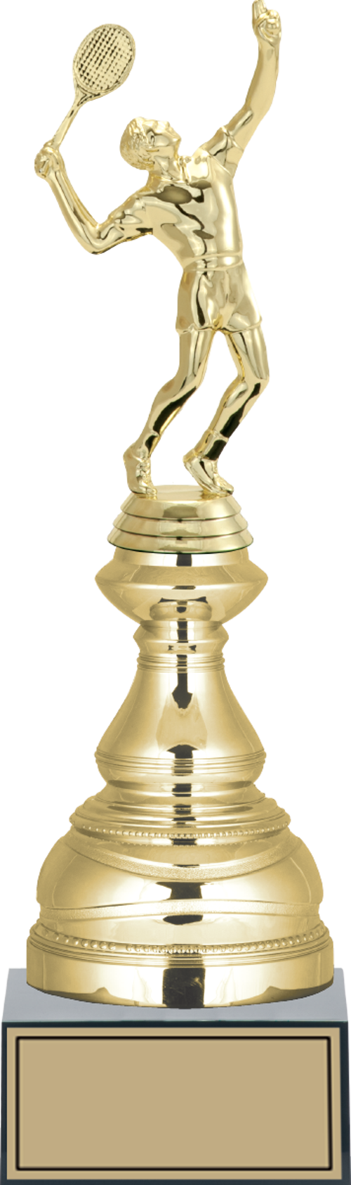 - Figürlü Kupalar - Tenis Erkek Figürlü Kupalar FG-023 A - 33 cm