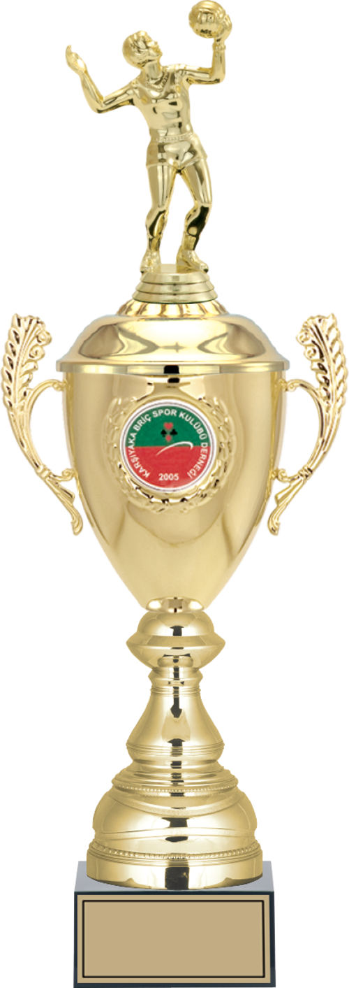 - Figürlü Kupalar - Voleybol Kadın Figürlü Kupalar FG-080 A - 51 cm