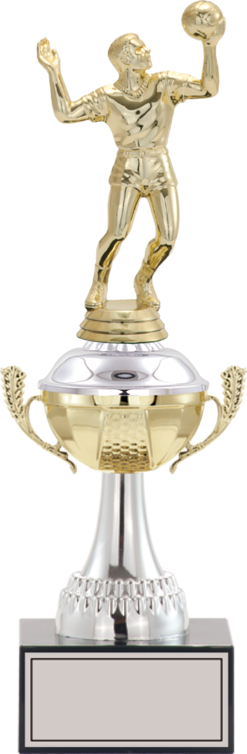 - Figürlü Kupalar - Voleybol Erkek Figürlü Kupalar FG-046 B - 33 cm