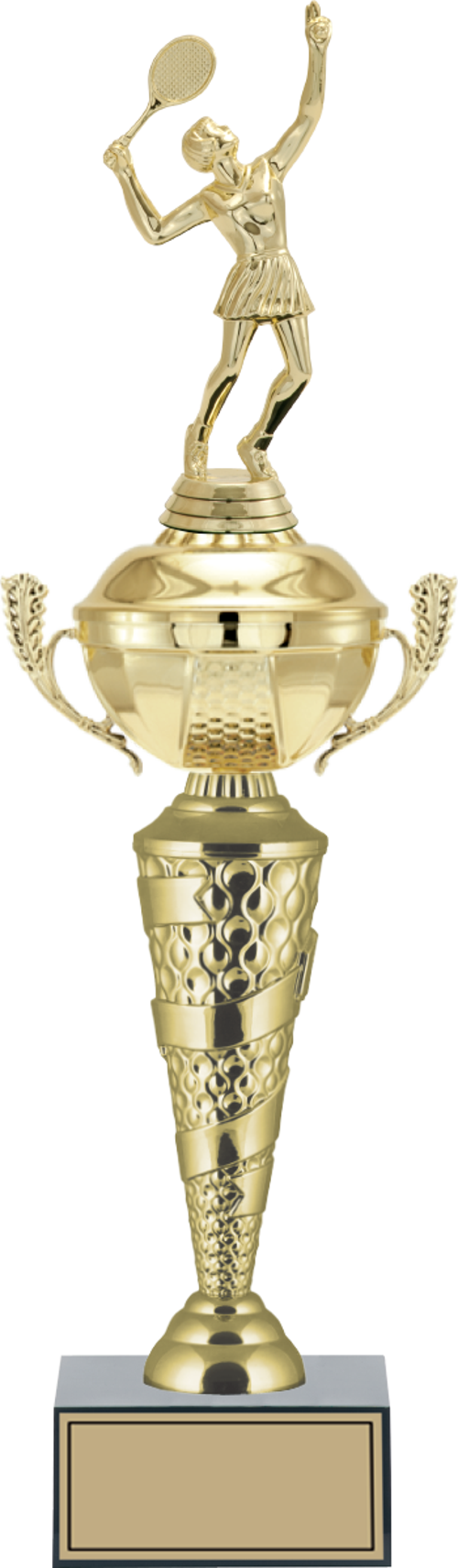 - Figürlü Kupalar - Tenis Kadın Figürlü Kupalar FG-076 C - 48 cm