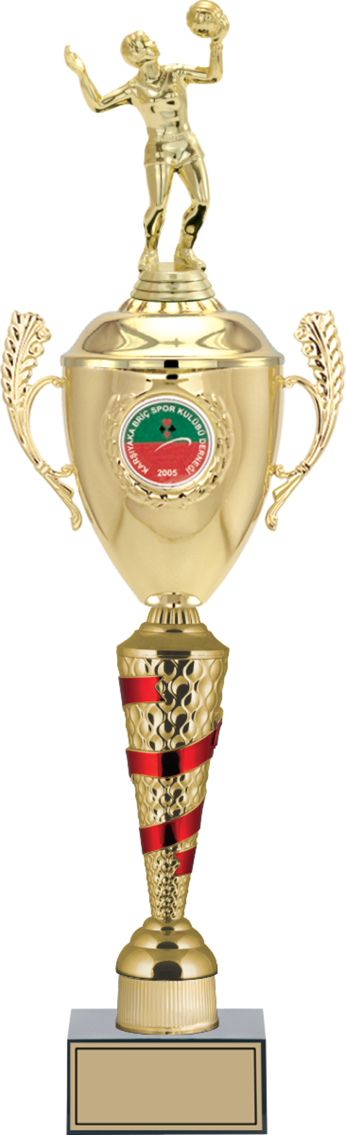 - Figürlü Kupalar - Voleybol Kadın Figürlü Kupalar FG-084 C - 59 cm