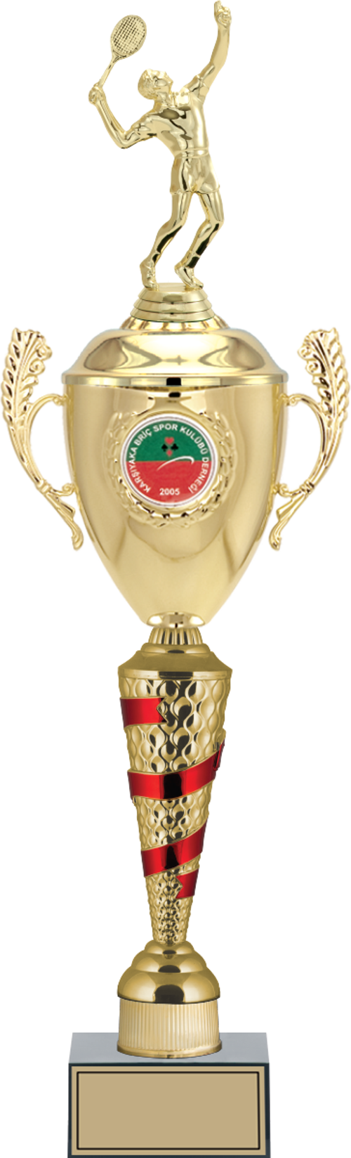 - Figürlü Kupalar - Tenis Erkek Figürlü Kupalar FG-084 C - 60 cm