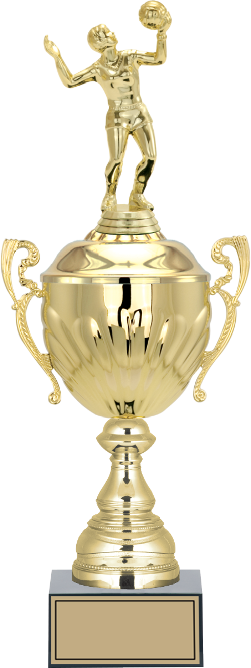 - Figürlü Kupalar - Voleybol Kadın Figürlü Kupalar FG-089 C - 44 cm
